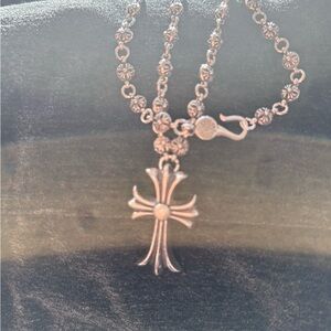 Chrome hearts silver necklace